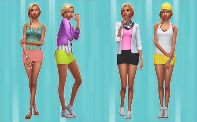 Sims 4 Suzy Skirt at Veranka