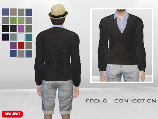 Sims 4 Ruru Cozy Sweater by McLayneSims at TSR