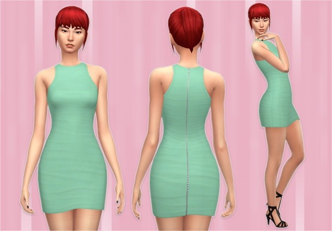 Sims 4 Mindy Dress at Veranka