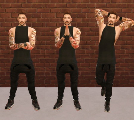 Poses #11 at Rinvalee » Sims 4 Updates