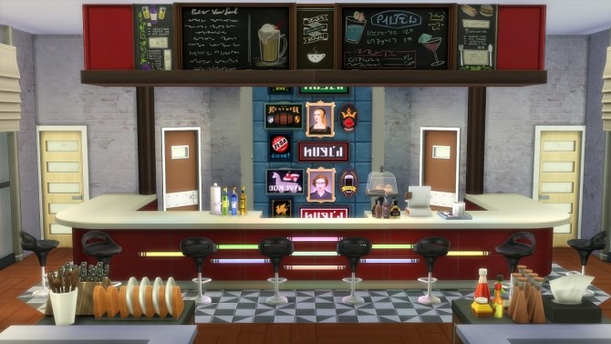 Sims 4 The Five Oh Diner at Jool’s Simming