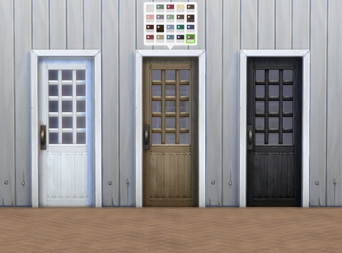 Sims 4 Mega Budget (Extra DeLite) Doors by plasticbox at Mod The Sims