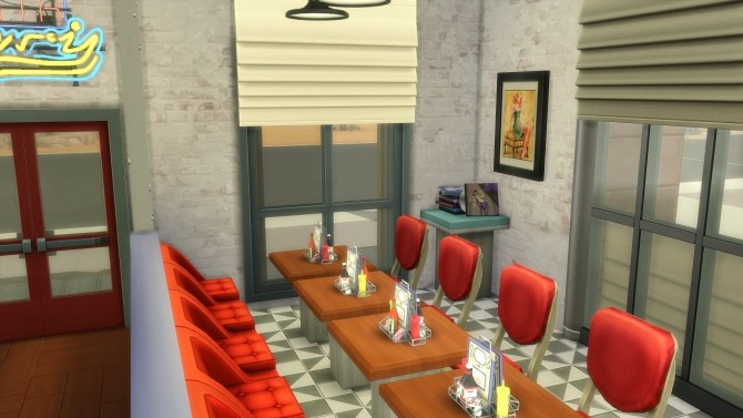 Sims 4 The Five Oh Diner at Jool’s Simming