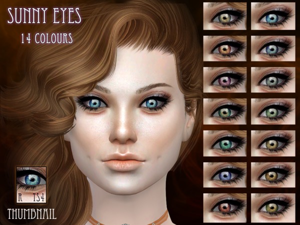 Sims 4 Sunny eyes by RemusSirion at TSR