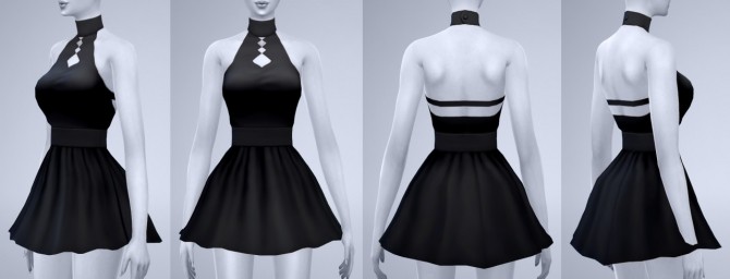 Sims 4 Viva dress at manuea Pinny