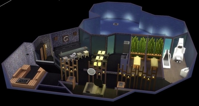 Sims 4 Newcrest Wellnesscenter by Mettesims at Mod The Sims