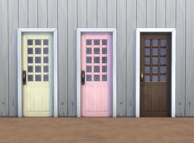 Sims 4 Mega Budget (Extra DeLite) Doors by plasticbox at Mod The Sims