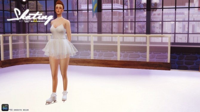 Sims 4 Rollers & Ice skates + Decorative Rinks & Skates at In a bad Romance