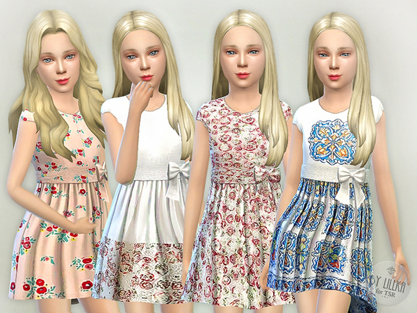 Sims 4 Designer Dresses Collection P19 by lillka at TSR