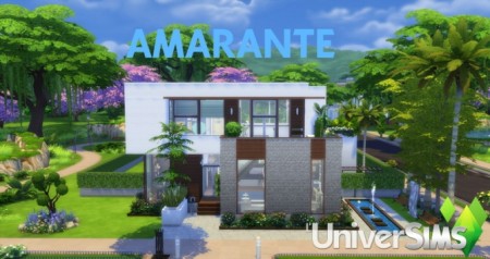 Amarante house by olideg at L’UniverSims