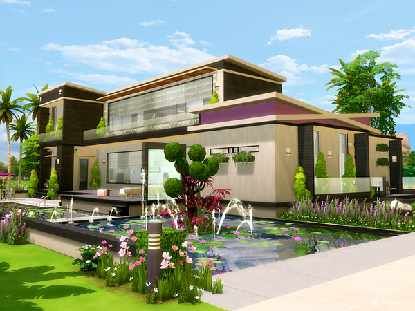 Sims 4 Horizon View house by Lhonna at TSR