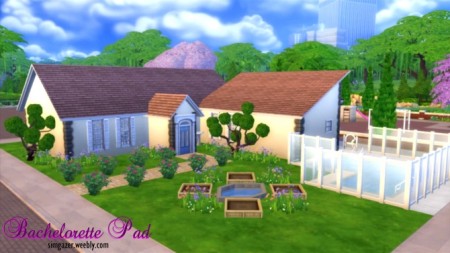 Bachelorette Pad house by simgazer at Mod The Sims