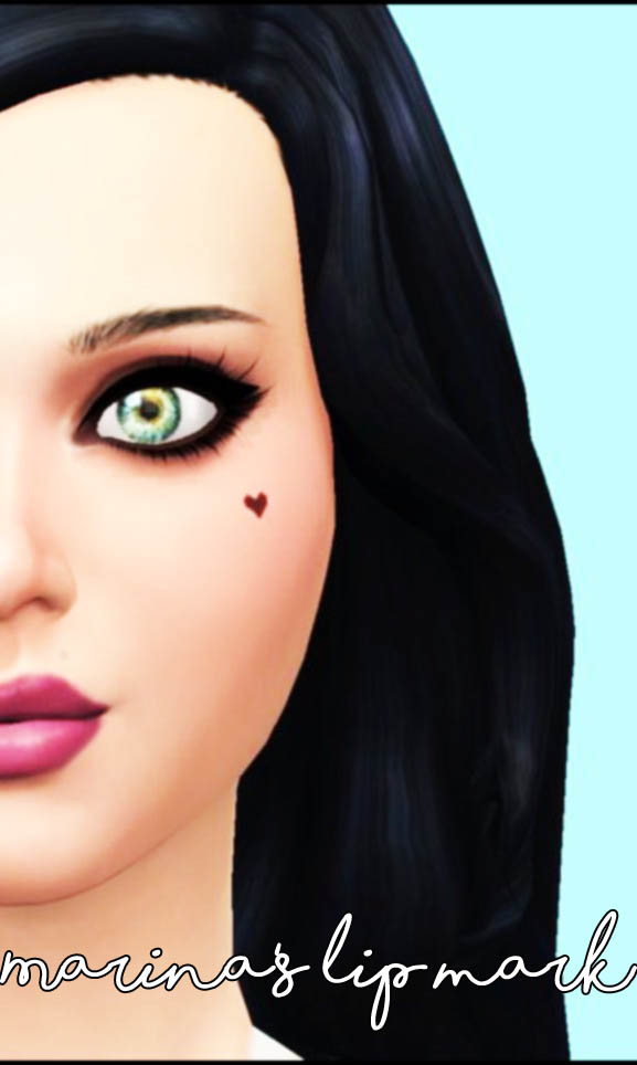 Sims 4 Marinas beauty marks by PrismaticSimmer at SimsWorkshop
