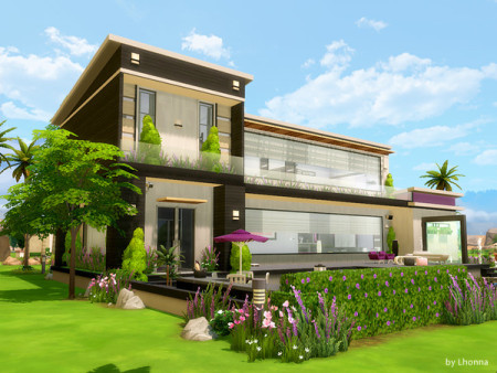 Horizon View house by Lhonna at TSR » Sims 4 Updates