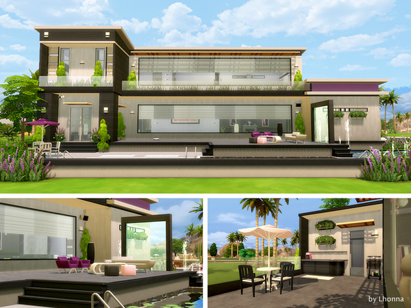 Sims 4 Horizon View house by Lhonna at TSR