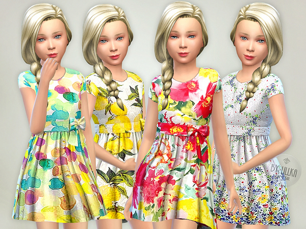 Sims 4 Designer Dresses Collection P18 by lillka at TSR