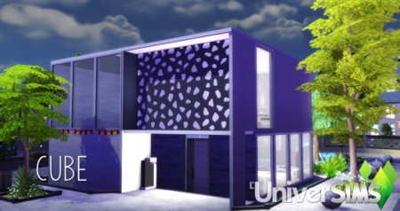 Cube house by Will at L’UniverSims