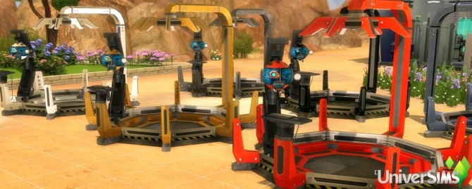 Sims 4 Robot recolors by Tigerone35 at L’UniverSims