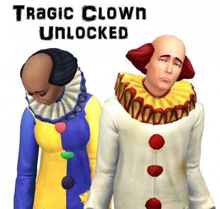 Tragic Clown Unlocked by VentusMatt at Mod The Sims