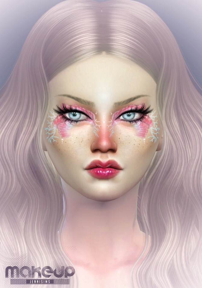 Sims 4 EyeShadow Carnival Golden Mardi Gras at Jenni Sims