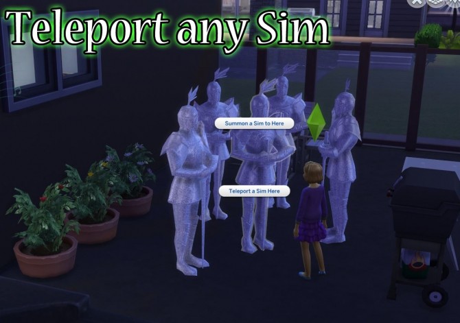 Sims 4 Teleport Any Sim by scumbumbo at Mod The Sims