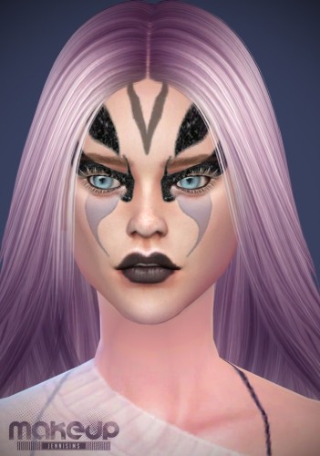 EyeShadow Carnival Golden Mardi Gras at Jenni Sims » Sims 4 Updates