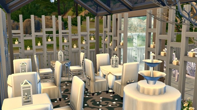 Sims 4 Salle de Mariage (Wedding Venue) by Jess.15 at Mod The Sims