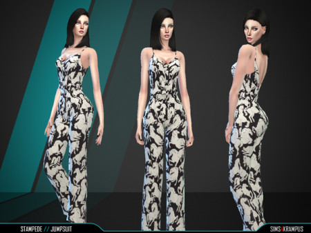 Stampede Jumpsuit by SIms4Krampus at TSR