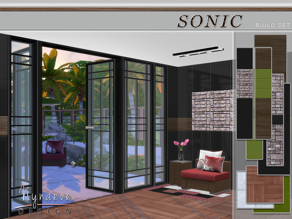 Sims 4 Sonic Build Set by NynaeveDesign at TSR