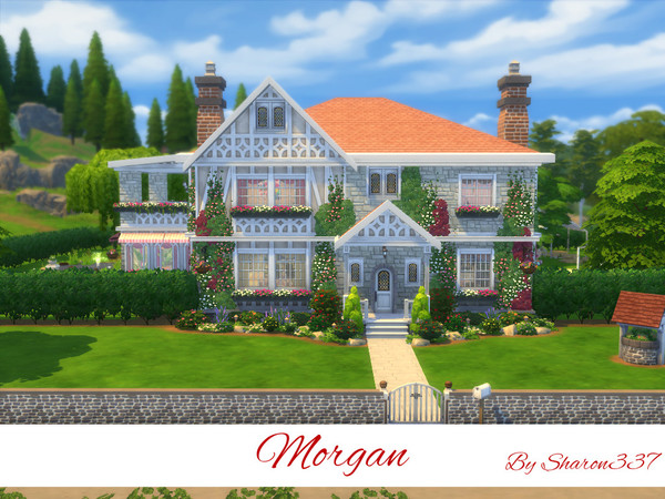 Sims 4 Morgan house by sharon337 at TSR