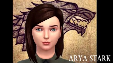 Arya Stark (Maisie Williams) by simgazer at Mod The Sims