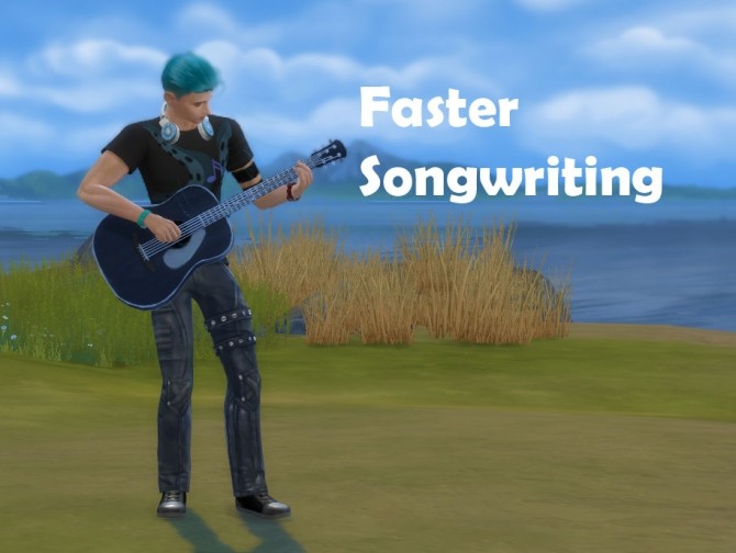 Sims 4 Faster Songwriting by telford at Mod The Sims