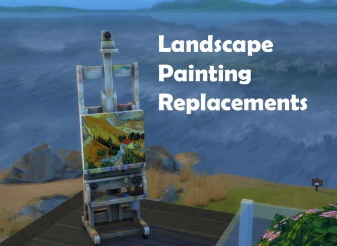 Sims 4 Landscape Paintings Replaced by telford at Mod The Sims