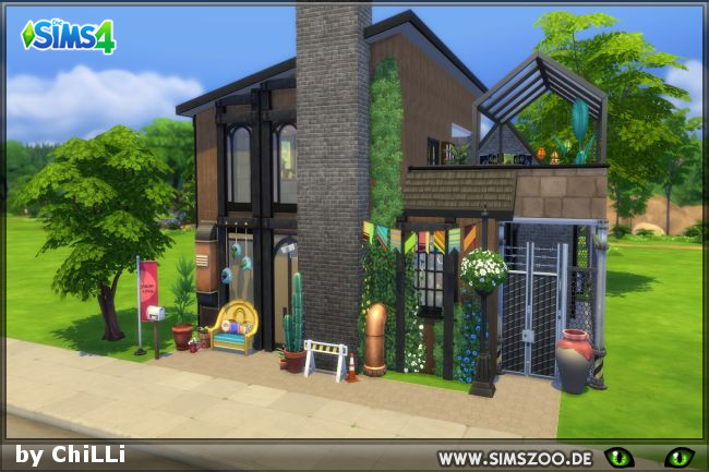 Sims 4 Hippie Loft by ChiLLi at Blacky’s Sims Zoo