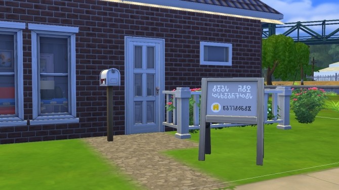 Sims 4 Yellowbox Real Estate Starter Pack signs by Deontai at Mod The Sims