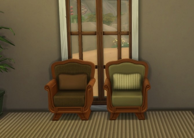 Sims 4 Grandmas Chair Recolors by blueshreveport at Mod The Sims