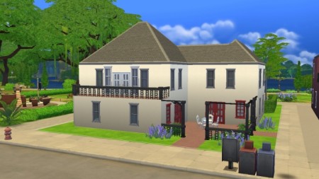 Porte Rouge Villa by Deontai at Mod The Sims