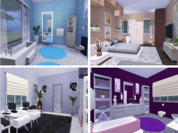 Sims 4 Modern Country house by lenabubbles82 at TSR