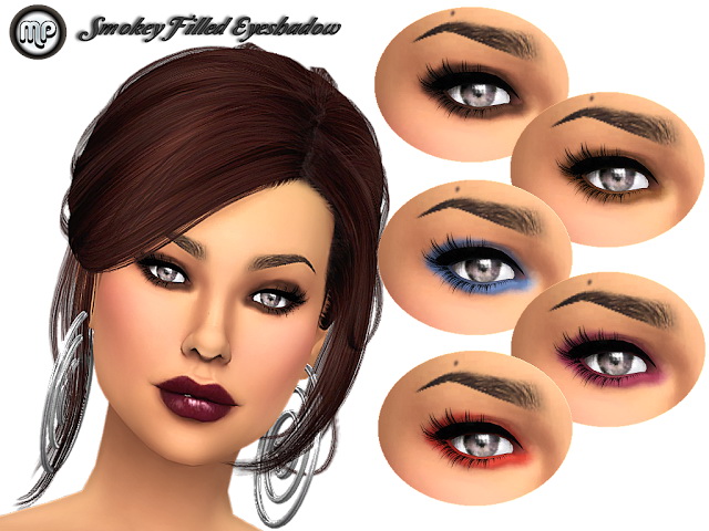 Sims 4 MP Smokey Filled Eyeshadow at BTB Sims – MartyP