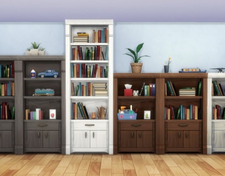 Muse Shelf Add-Ons by plasticbox at Mod The Sims