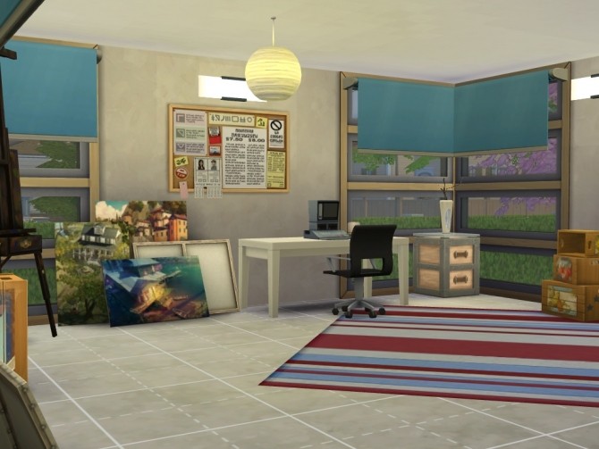 Sims 4 Artists Abode by Asmodeuseswife at Mod The Sims