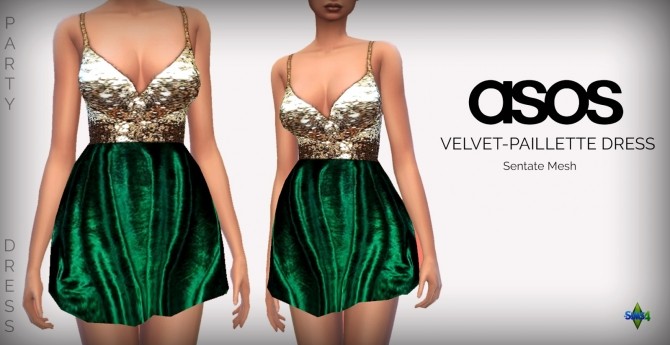 Sims 4 Party Dresses at Rimshard Shop