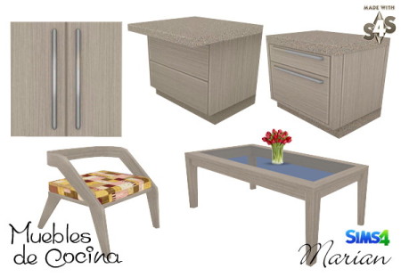 Kitchen furniture at Marian Ezequiela