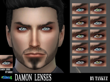 Damon Lenses at Tankuz Sims4 » Sims 4 Updates