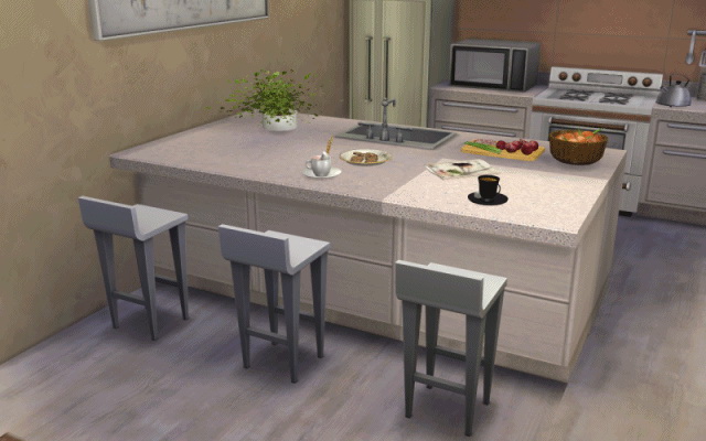 Sims 4 Kitchen furniture at Marian Ezequiela