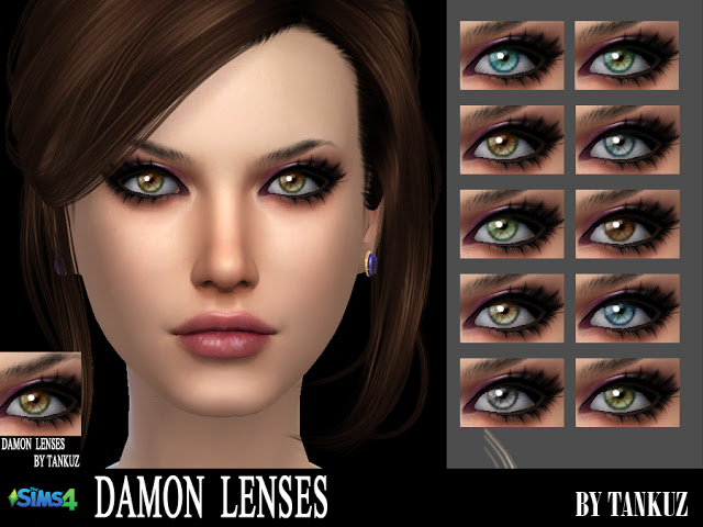 Sims 4 Damon Lenses at Tankuz Sims4