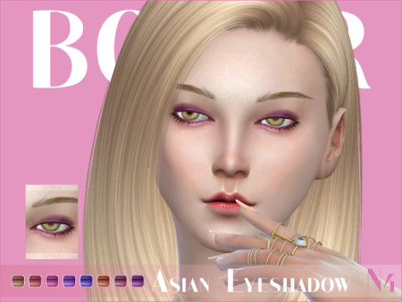 Asian Eyeshadow N04 by Bobur at TSR