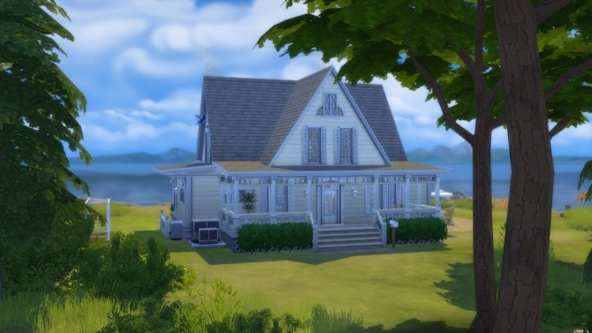 Sims 4 Coastal Cottage by pollycranopolis at Mod The Sims