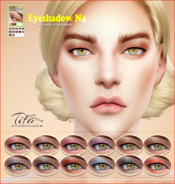 Eyeshadow N4 at Tifa Sims » Sims 4 Updates