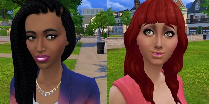 Sims 4 Kiss Me Lipstick Regular & Shimmer Speculars by VentusMatt at Mod The Sims